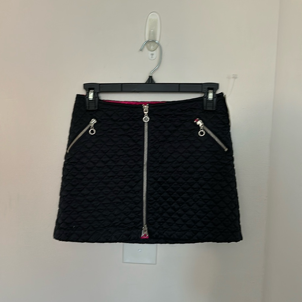 Tommy Hilfiger Girls Black Mini Skirt